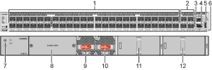 HUAWEI S5736-S48S4XC S5736-S48S4XC (48 GE SFP PORTS 4 10GE SFP PORTS 1 EXPANSION SLOT WITHOUT POWER MODULE)