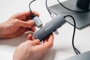 32151 HUB USB-C Pro Multiport 8 Port 2 x HDMI 3xUSB-A 3.2xMicSDxUSB-C