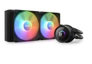 RL-KR240-B1 Kraken 240 Siyah RGB AIO LCD Display 240mm Sıvı Soğutucu