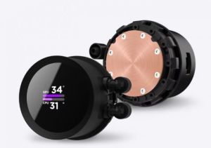 RL-KR240-B1 Kraken 240 Siyah RGB AIO LCD Display 240mm Sıvı Soğutucu