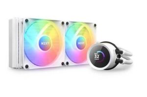 RL-KR240-W1 Kraken 240 Beyaz RGB AIO LCD Display 240mm Sıvı Soğutucu