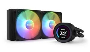 RL-KR24E-B1 Kraken Elite 240 Siyah RGB AIO LCD Display 240mm Sıvı Soğutucu