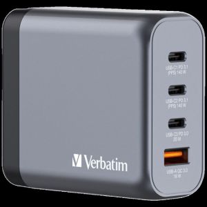32203 GNC-140 GaN Charger 140W 2xUSB-CPD 140W / 1 x USB-C PD 20W/ 1 x USB