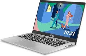 MSI NB MODERN 14 C12MO-862XTR I5-1235U 8GB DDR4 UMA 512GB SSD 14.0 FHD DOS SIYAH