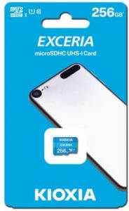 LMEX1L256GG2 256GB microSD EXCERIA  UHS1 R100  Micro SD Kart
