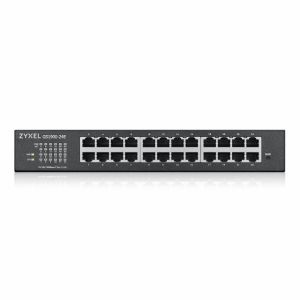 ZYXEL GS1900-24E 24 PORT 24x10/100/1000 L2 GİGABİT DESKTOP FANSIZ WEB SMART YÖNETİLEBİLİR SWITCH V2