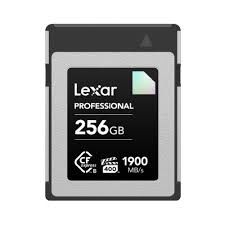 LEXAR 256GB LCXEXDM256G-RNENG PROFESSIONAL CFEXPRESS TYPE-B CARD UP TO 1900MB/S READ 1700MB/S WRITE VPG 400