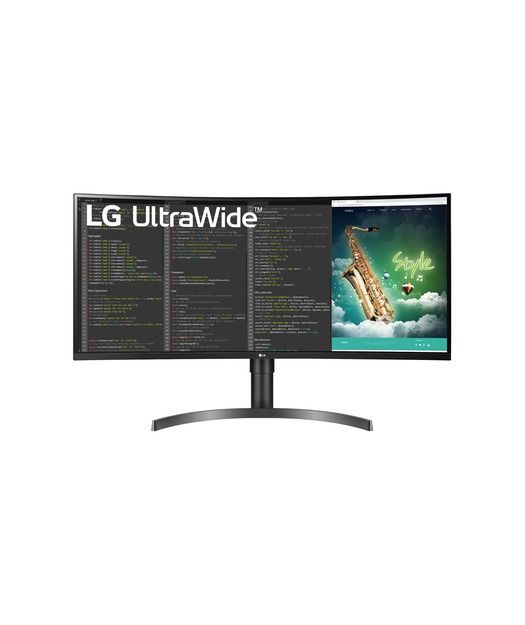 LG 35'' 35WN73A-B UltraWide™ QHD HDR VA Curved Monitor