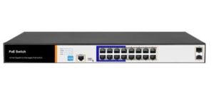 PS3016GS Managed Gigabit 16 Port PoE Switch