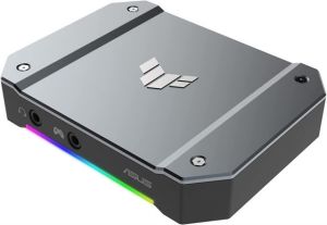 ASUS TUF GAMING CAPTURE CARD CUK4K30 4K60 HDR GECIS 4K30 YAKALAMA USB C 3.2 SES DENETLEYICI GIRISLERI OBS SERTIFIKALI ULTRA DUSUK GECIKME PS4-PS4 PRO-PS5 XBOX ONE-SERIES X-S