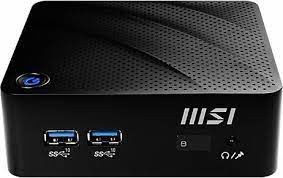 MSI CUBI N JSL-042EU PENTIUM N6000 4GB DDR4 128GB SSD W11PRO SIYAH MINIPC