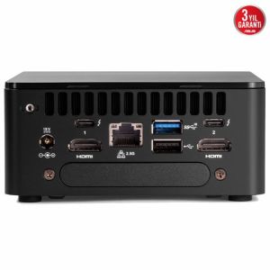 ASUS MINIPC NUC12WSHI7 NUC13 PRO SLIM KIT INTEL CORE i7-1260P BARABONE RAM YOK DISC YOK CORD YOK