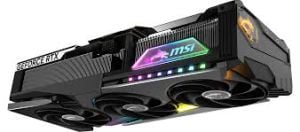 MSI VGA GEFORCE RTX 5090 32G VANGUARD SOC RTX5090 32GB GDRR7 512B DX12 PCIE 5.0 X16 (3XDP 1XHDMI)
