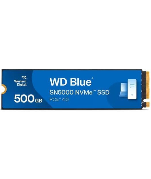 WDS500G4B0E 500GB BLUE SN5000 PCI-4.0 5000-4000MB/s M2 SSD