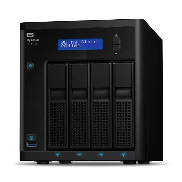 WDBNFA0640KBK-EESN MY CLOUD STORAGE 64TB Pro Series PR4100