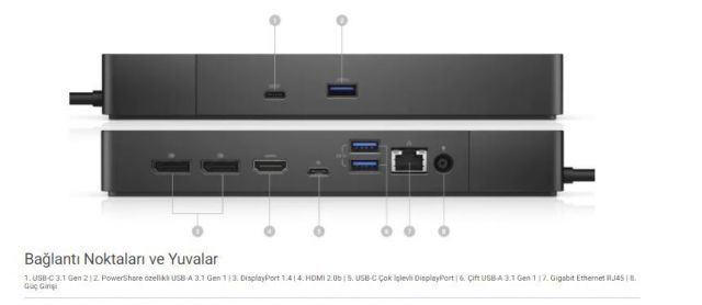 A-210-AZBW Performance Dock WD19DCS 240W