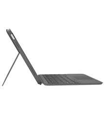 LOGİTECH COMBO TOUCH İPAD 10.9 İNÇ 10. NESİL İLE UYUMLU ÇOK YÖNLÜ KLAVYELİ KILIF - GRİ 920-011381