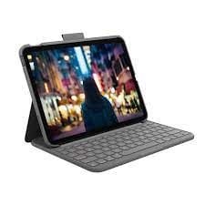 LOGİTECH SLİM FOLİO İPAD 10. NESİL İLE UYUMLU KLAVYELİ TABLET KILIFI - GRİ 920-011415