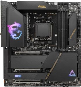 MSI MEG X670E ACE AM5 DDR5 4x M.2 USB 3.2 10G LAN AMD WIFI 6E RGB EATX