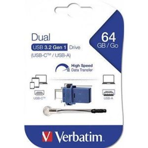 49967 64GB Dual Drive USB-C/USB-A USB BELLEK