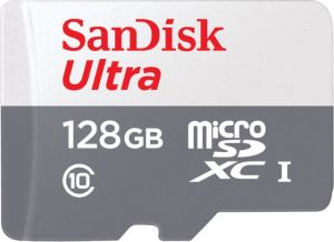SDSQUNR-128G-GN6MN 128 GB Ultra mSDXC 80MB/s Class 10 UHS-I Micro SD Kart