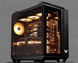 ASUS TUF GAMING GT502 PANAROMİK TEMPERLİ CAM USB TYPE-C ATX / MICRO-ATX / MINI-ITX FANLI KASA