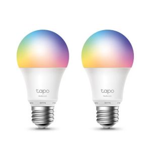 TP-LINK TAPO L530E (2-PACK) AYARLANABİLİR IŞIK SEVİYELİ AKILLI WI-FI MULTICOLOR LED AMPUL