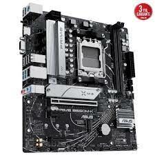 ASUS MB PRIME B650M-K AMD B650 AM5 DDR5 6400 DP VGA 2x M2 USB3.2 AURA RGB 2.5Gbit LAN mATX 96GB’a KADAR RAM DESTEGI ASUS 5X PROTECTION III