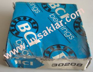 30208 BCI KONİK BİLYA (5190 K. T. AKİS) 80x40x20
