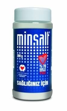 MIN-SALT SODYUMU AZALTILMIŞ İYOTSUZ TUZ 200GR.