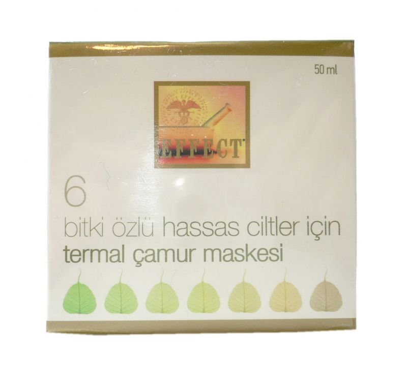 HASSAS CİLTLER İÇİN BİTKİ ÖZLÜ TERMAL ÇAMUR MASKESİ