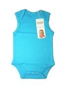 ORGANİK KOLSUZ BODY ( TURKUAZ )