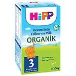 HiPP 3 Organik Devam Formülü (Bebek Biberon Maması) 300gr