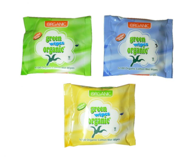 GREEN WIPES ORGANIC CEP MENDİLİ