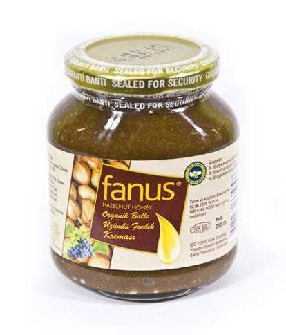 Fanus Organik Ballı Üzümlü Fındık Kreması 350 gr