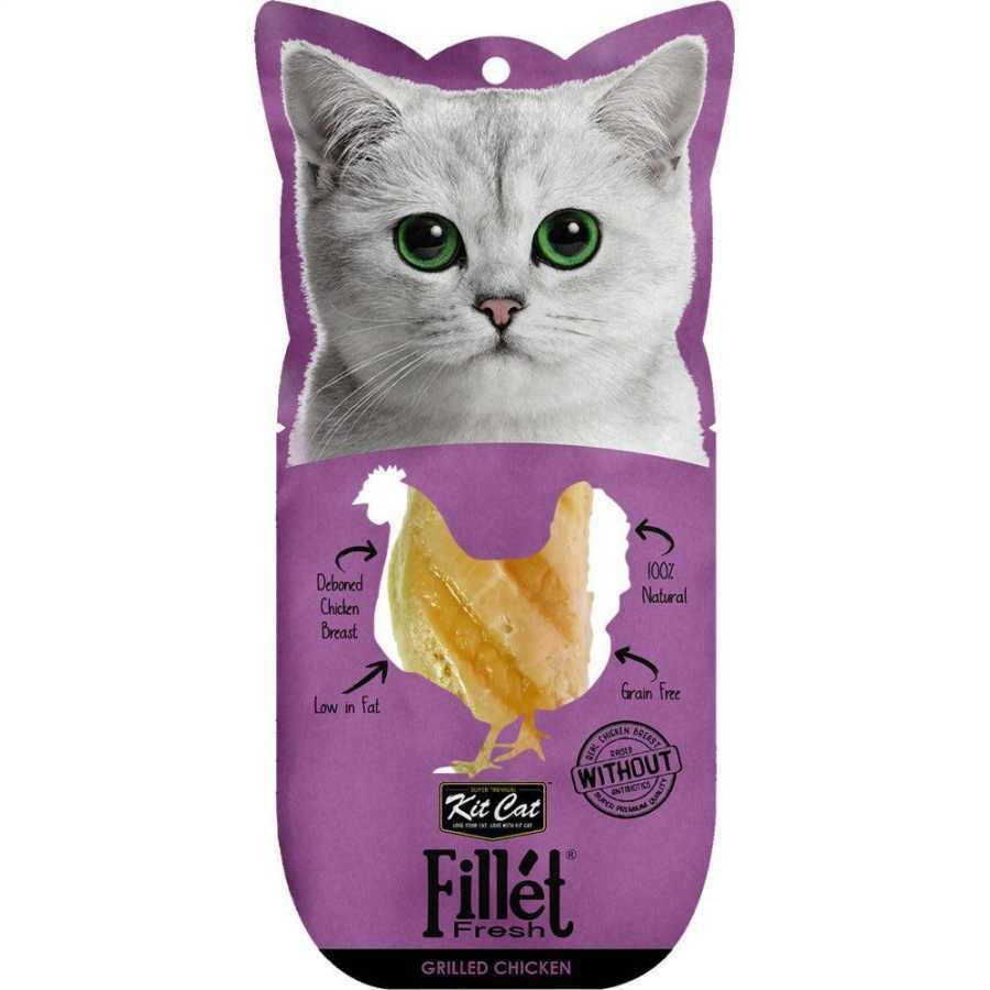 Kit Cat Fillet Fresh Grill Chicken Fileto Kedi Maması 30g