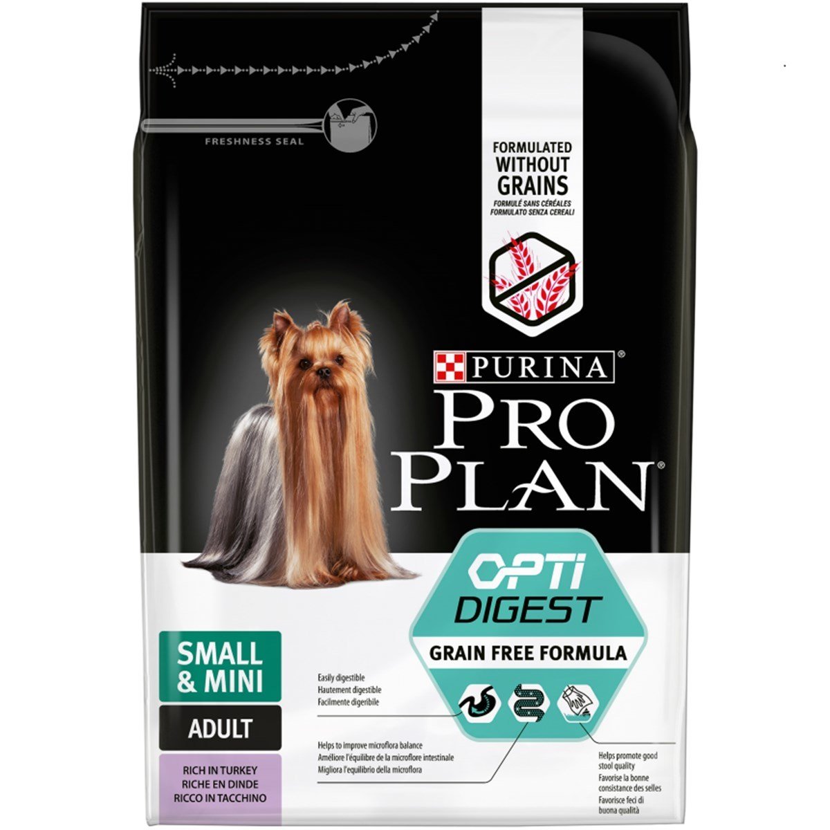 Proplan Tahılsız Hassas Hindili K.Irk Yetişkin Köpek Maması 7Kg