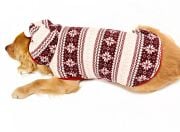 Köpek Büyük Irk Sweater Ponponlu Polar Bordo