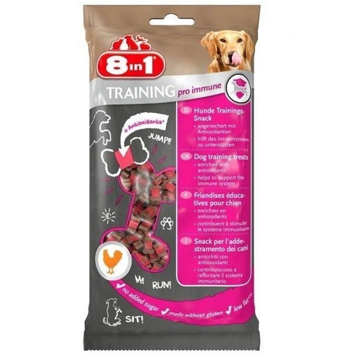 8in1 Pro Immune Bağışıklık Destekleyici Köpek Ödülü 100gr