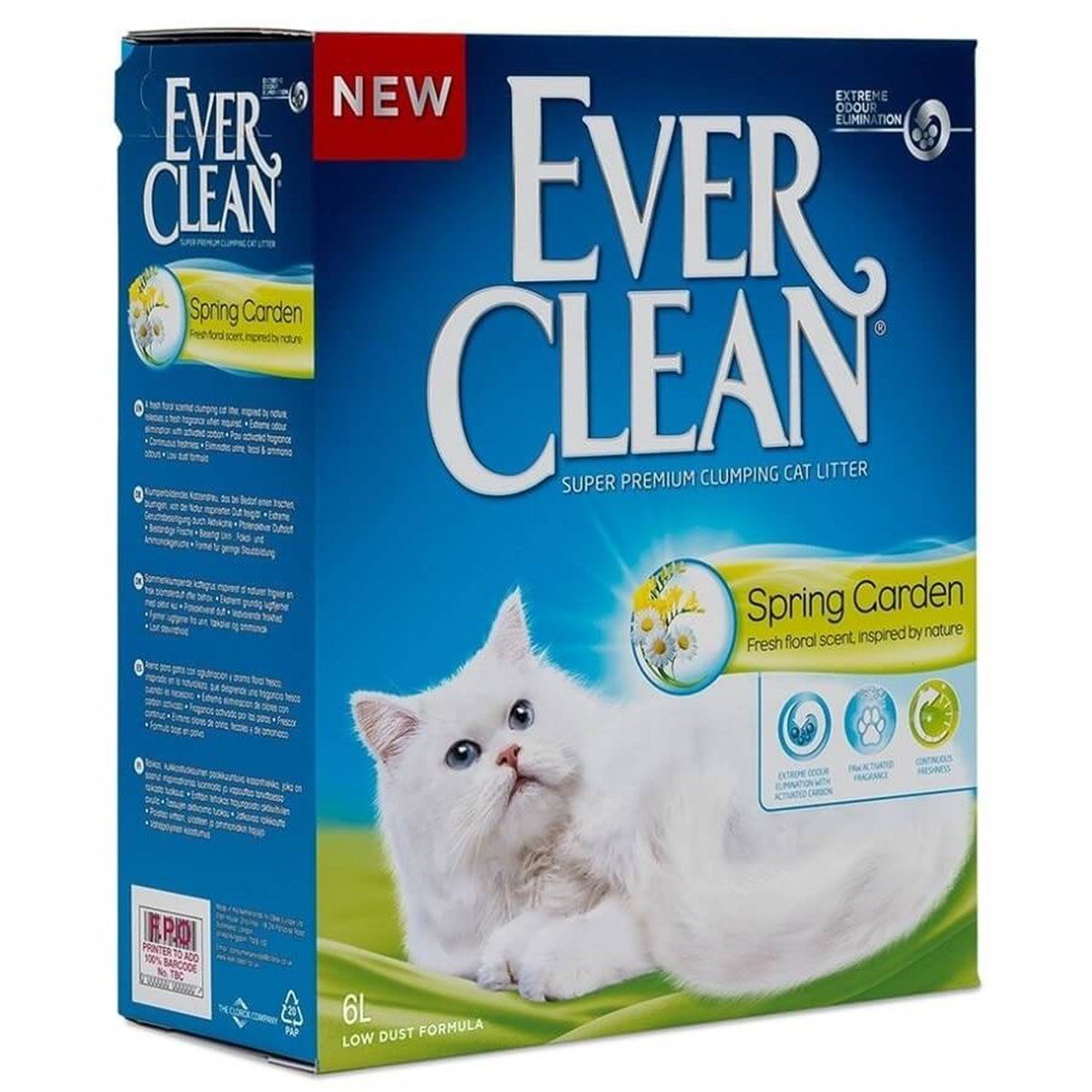 Ever Clean Spring Garden Çiçek Kokulu Topaklaşan Kedi Kumu 6 Lt