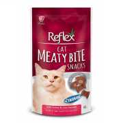 Reflex Meaty Bite Hindili Ciğerli Kedi Ödülü 40 gr