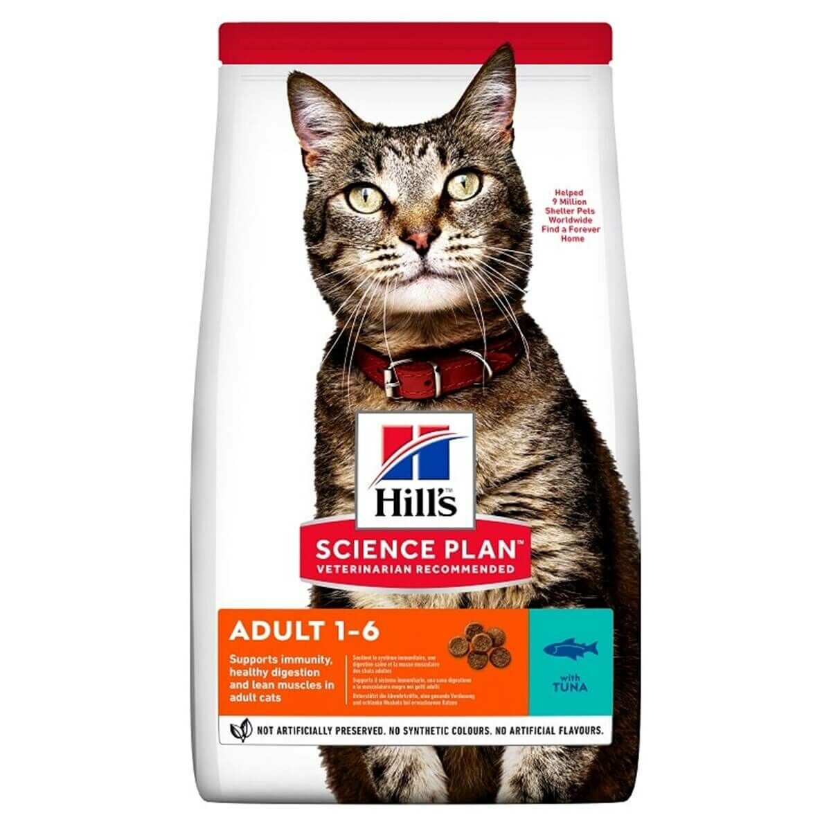 Hills Feline Tuna Balıklı Yetişkin Kuru Kedi Maması 1.5 Kg