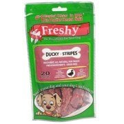 Freshy Ducky Stripes Ördekli Şerit Tahılsız Köpek Ödülü 80 gr 20 Adet