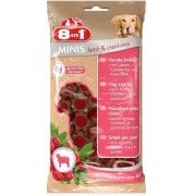 8in1 Minis Lamb & Kızılcık Glutensiz Köpekler İçin Ödül 100 Gr