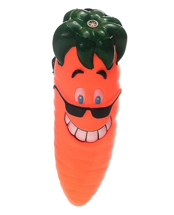 Vinil Köpek Oyuncak Carrot Turuncu