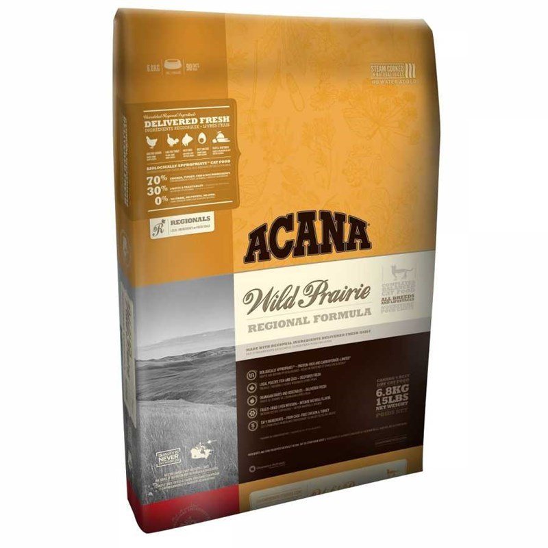 Acana Wild Prairie Tavuklu ve Göl Balıklı Tahılsız Kedi Maması 1.8 kg