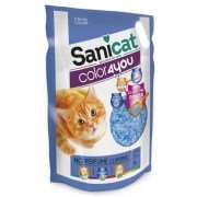 Sanicat Color Parfümsüz Topaklanan Silika Kedi Kumu 5 L