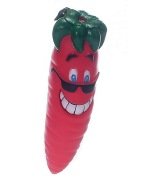 Vinil Köpek Oyuncak Carrot Kırmızı