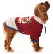 Küçük ve Orta Irk Köpek Sweatshirt - Ingo Bordo - Köpek Kıyafeti