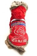 Köpek Mont - Alaska Kırmızı - Köpek Kıyafeti
